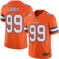Nike Denver Broncos #99 Jurrell Casey Orange Men's Stitched NFL Limited Rush Jersey