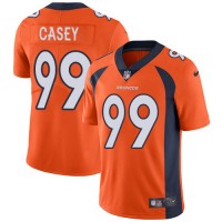 Nike Denver Broncos #99 Jurrell Casey Orange Team Color Men's Stitched NFL Vapor Untouchable Limited Jersey