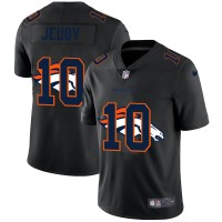 Denver Denver Broncos #10 Jerry Jeudy Men's Nike Team Logo Dual Overlap Limited NFL Jersey Black