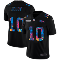 Denver Denver Broncos #10 Jerry Jeudy Men's Nike Multi-Color Black 2020 NFL Crucial Catch Vapor Untouchable Limited Jersey