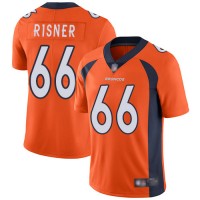 Nike Denver Broncos #66 Dalton Risner Orange Team Color Men's Stitched NFL Vapor Untouchable Limited Jersey