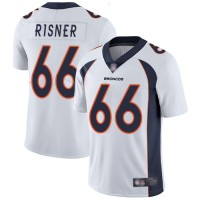 Nike Denver Broncos #66 Dalton Risner White Men's Stitched NFL Vapor Untouchable Limited Jersey