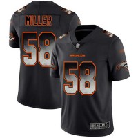 Nike Denver Broncos #58 Von Miller Black Men's Stitched NFL Vapor Untouchable Limited Smoke Fashion Jersey
