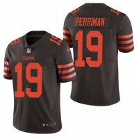 Nike Cleveland Browns #19 Breshad Perriman Brown Men's Stitched NFL Limited Rush Jersey