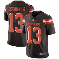 Nike Cleveland Browns #13 Odell Beckham Jr Brown Team Color Men's Stitched NFL Vapor Untouchable Limited Jersey