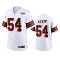 Men's Cleveland Browns #54 Anthony Walker Nike 1946 Collection Alternate Game Limited NFL Jersey - White