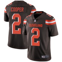 Nike Cleveland Browns #2 Amari Cooper Brown Team Color Men's Stitched NFL Vapor Untouchable Limited Jersey