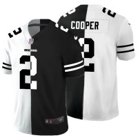Cleveland Cleveland Browns #2 Amari Cooper Men's Black V White Peace Split Nike Vapor Untouchable Limited NFL Jersey