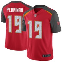 Nike Tampa Bay Buccaneers #19 Breshad Perriman Red Team Color Men's Stitched NFL Vapor Limited Jersey