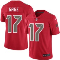 Nike Tampa Bay Buccaneers #17 Russell Gage Red Men's Stitched NFL Limited Rush Jersey
