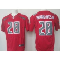 Nike Tampa Bay Buccaneers #28 Vernon Hargreaves III Red Men's Stitched NFL Elite Rush Jersey