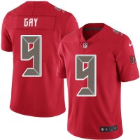 Nike Tampa Bay Buccaneers #9 Matt Gay Red Men's Stitched NFL Limited Rush Jersey