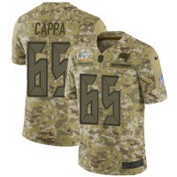 Nike Tampa Bay Buccaneers #65 Alex Cappa Camo Men's Super Bowl LV Bound Stitched NFL Limited 2018 Salute To Service Jersey