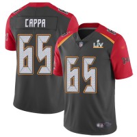 Nike Tampa Bay Buccaneers #65 Alex Cappa Gray Men's Super Bowl LV Bound Stitched NFL Limited Inverted Legend Jersey