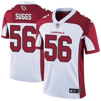 Nike Arizona Cardinals #56 Terrell Suggs White Men's Stitched NFL Vapor Untouchable Limited Jersey