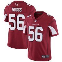 Nike Arizona Cardinals #56 Terrell Suggs Red Team Color Men's Stitched NFL Vapor Untouchable Limited Jersey