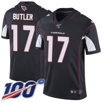 Nike Arizona Cardinals #17 Hakeem Butler Black Alternate Men's Stitched NFL 100th Season Vapor Limited Jersey
