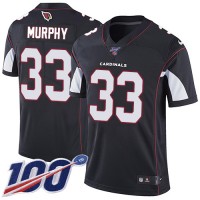Nike Arizona Cardinals #33 Byron Murphy Black Alternate Men's Stitched NFL 100th Season Vapor Limited Jersey