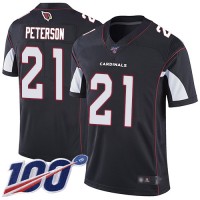Nike Arizona Cardinals #21 Patrick Peterson Black Alternate Men's Stitched NFL 100th Season Vapor Limited Jersey