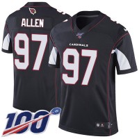 Nike Arizona Cardinals #97 Zach Allen Black Alternate Men's Stitched NFL 100th Season Vapor Limited Jersey