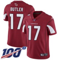 Nike Arizona Cardinals #17 Hakeem Butler Red Team Color Men's Stitched NFL 100th Season Vapor Limited Jersey