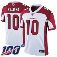 Nike Arizona Cardinals #10 Chad Williams White Men's Stitched NFL 100th Season Vapor Limited Jersey