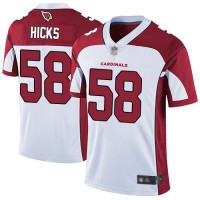 Nike Arizona Cardinals #58 Jordan Hicks White Men's Stitched NFL Vapor Untouchable Limited Jersey