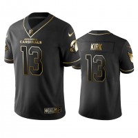 Arizona Cardinals #13 Christian Kirk Men's Stitched NFL Vapor Untouchable Limited Black Golden Jersey