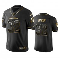 Arizona Cardinals #32 Budda Baker Men's Stitched NFL Vapor Untouchable Limited Black Golden Jersey
