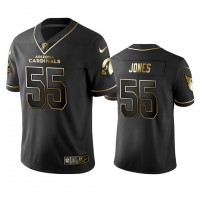 Arizona Cardinals #55 Chandler Jones Men's Stitched NFL Vapor Untouchable Limited Black Golden Jersey