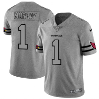 Arizona Arizona Cardinals #1 Kyler Murray Men's Nike Gray Gridiron II Vapor Untouchable Limited NFL Jersey