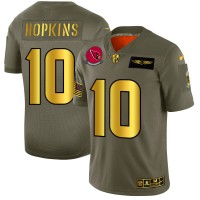 Arizona Arizona Cardinals #10 DeAndre Hopkins NFL Men's Nike Olive Gold 2019 Salute to Service Limited Jersey