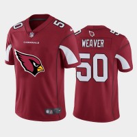 Arizona Arizona Cardinals #50 Evan Weaver Red Men's Nike Big Team Logo Vapor Limited NFL Jersey