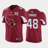 Arizona Arizona Cardinals #48 Isaiah Simmons Red Men's Nike Big Team Logo Player Vapor Limited NFL Jersey