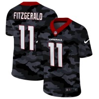 Arizona Arizona Cardinals #11 Larry Fitzgerald Men's Nike 2020 Black CAMO Vapor Untouchable Limited Stitched NFL Jersey