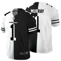 Arizona Arizona Cardinals #1 Kyler Murray Men's Black V White Peace Split Nike Vapor Untouchable Limited NFL Jersey