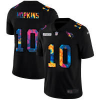 Arizona Arizona Cardinals #10 DeAndre Hopkins Men's Nike Multi-Color Black 2020 NFL Crucial Catch Vapor Untouchable Limited Jersey