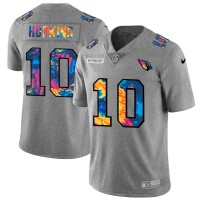 Arizona Arizona Cardinals #10 DeAndre Hopkins Men's Nike Multi-Color 2020 NFL Crucial Catch NFL Jersey Greyheather