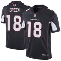 Nike Arizona Cardinals #18 A.J. Green Black Alternate Men's Stitched NFL Vapor Untouchable Limited Jersey