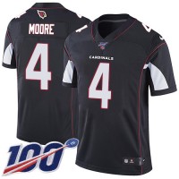 Nike Arizona Cardinals #4 Rondale Moore Black Alternate Men's Stitched NFL 100th Season Vapor Untouchable Limited Jersey
