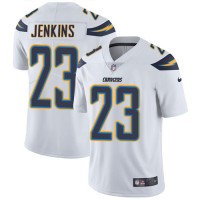 Nike Los Angeles Chargers #23 Rayshawn Jenkins White Men's Stitched NFL Vapor Untouchable Limited Jersey