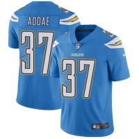 Nike Los Angeles Chargers #37 Jahleel Addae Electric Blue Alternate Men's Stitched NFL Vapor Untouchable Limited Jersey