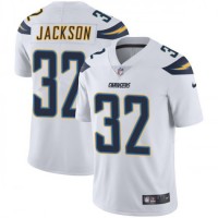 Nike Los Angeles Chargers #32 Justin Jackson White Men's Stitched NFL Vapor Untouchable Limited Jersey