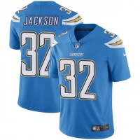 Nike Los Angeles Chargers #32 Justin Jackson Electric Blue Alternate Men's Stitched NFL Vapor Untouchable Limited Jersey