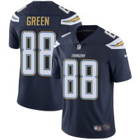 Nike Los Angeles Chargers #88 Virgil Green Navy Blue Team Color Men's Stitched NFL Vapor Untouchable Limited Jersey