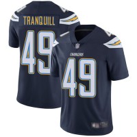 Nike Los Angeles Chargers #49 Drue Tranquill Navy Blue Team Color Men's Stitched NFL Vapor Untouchable Limited Jersey
