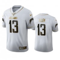 Los Angeles Los Angeles Chargers #13 Keenan Allen Men's Nike White Golden Edition Vapor Limited NFL 100 Jersey