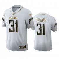 Los Angeles Los Angeles Chargers #31 Adrian Phillips Men's Nike White Golden Edition Vapor Limited NFL 100 Jersey