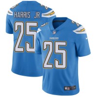 Nike Los Angeles Chargers #25 Chris Harris Jr Electric Blue Alternate Men's Stitched NFL Vapor Untouchable Limited Jersey