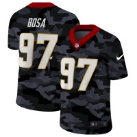 Los Angeles Los Angeles Chargers #97 Joey Bosa Men's Nike 2020 Black CAMO Vapor Untouchable Limited Stitched NFL Jersey